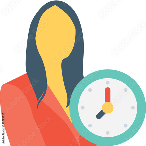 
Punctual Colored Vector Icon
