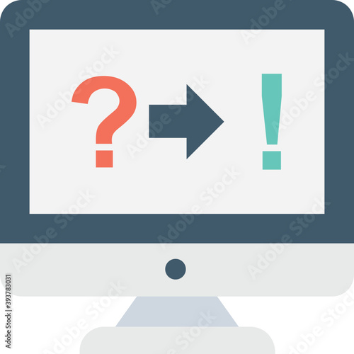 
Question Colored Vector Icon
