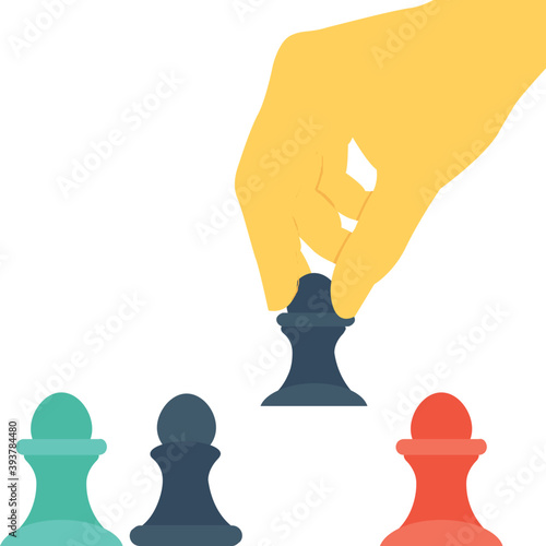 
Strategy Colored Vector Icon
