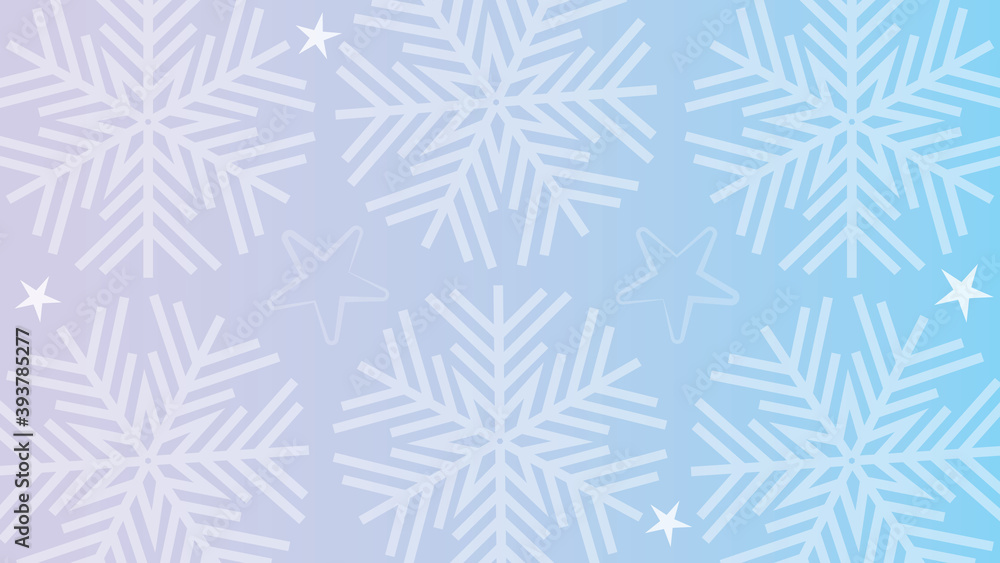 Christmas background, decorative snowflakes and stars, copy space, vector template. Christmas background, decorative snowflakes and stars, copy space, vector template.