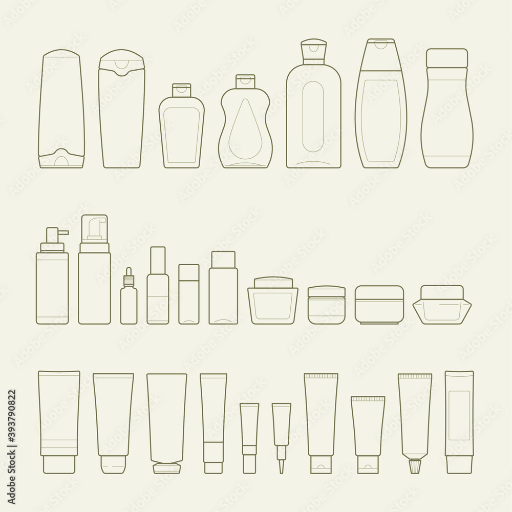 Fototapeta premium Product Outline Pack 4