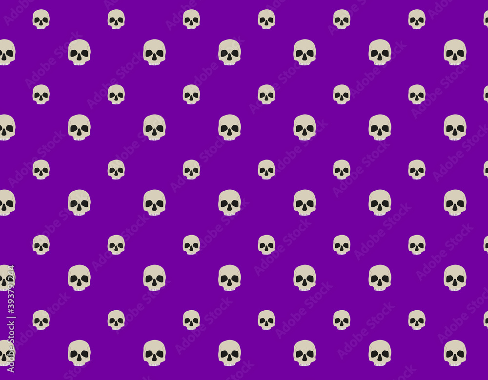 pattern background, various human skull pattern background, various human skull
