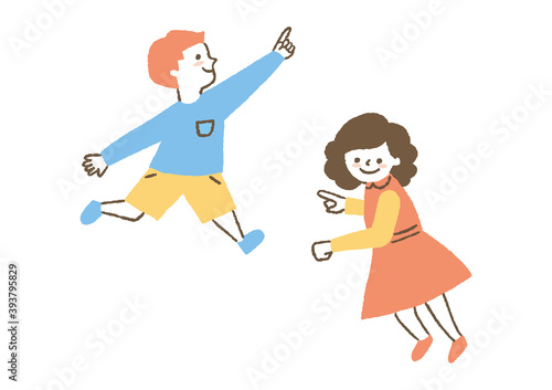 走り回る子ども