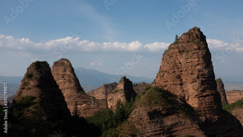 Mountain in Qinghai China