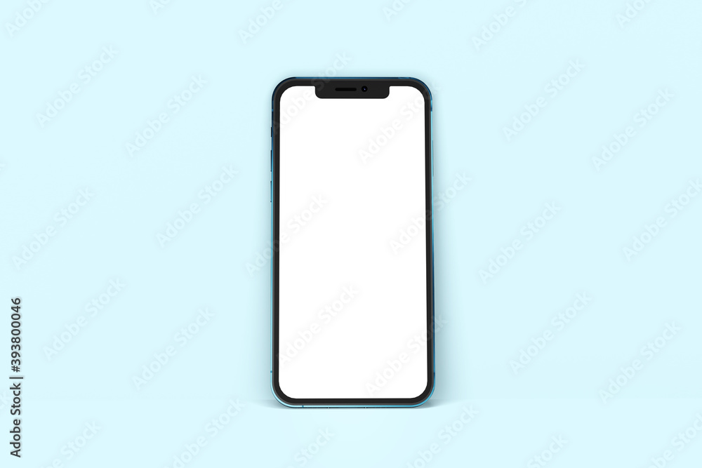 mockup smartphones frameless 3d render background mockup smartphones frameless 3d render background