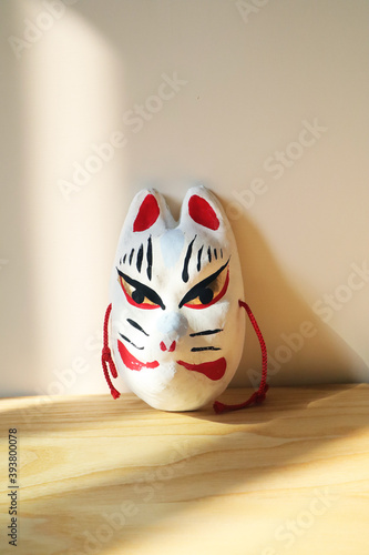 Situation story atmosphere Fox mask traditional Japanese style