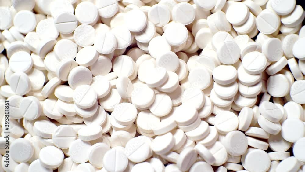 drugs on the production line.moving background. top view drugs on the production line.moving background. top view