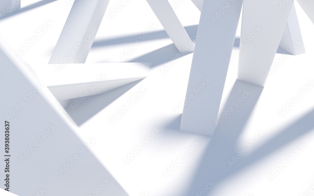 3D three-dimensional space concept creative map 3D three-dimensional space concept creative map