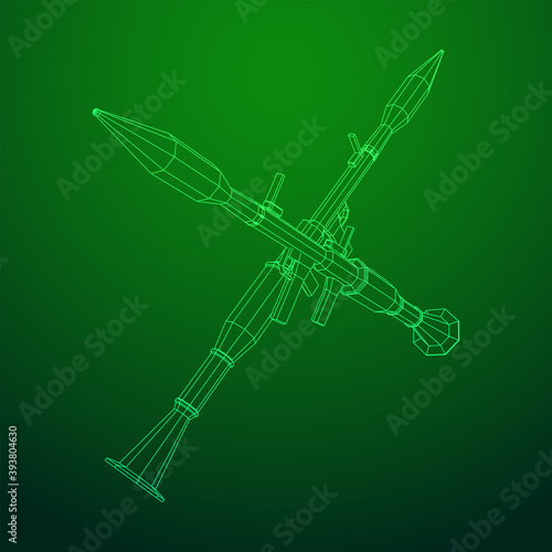 Anti-tank rocket propelled grenade launcher - RPG 7