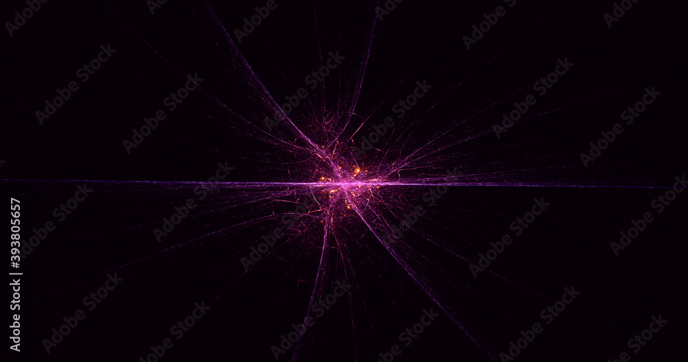 3D rendering abstract multicolor fractal light background 3D rendering abstract multicolor fractal light background