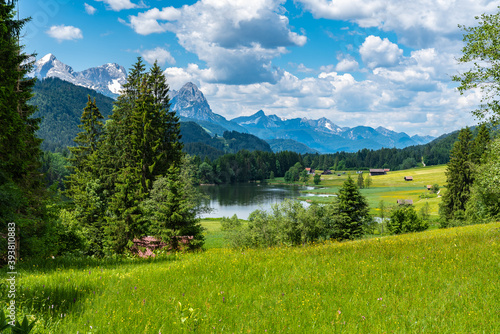 Blick zum Geroldsee. photo