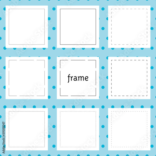 Frame border_square1