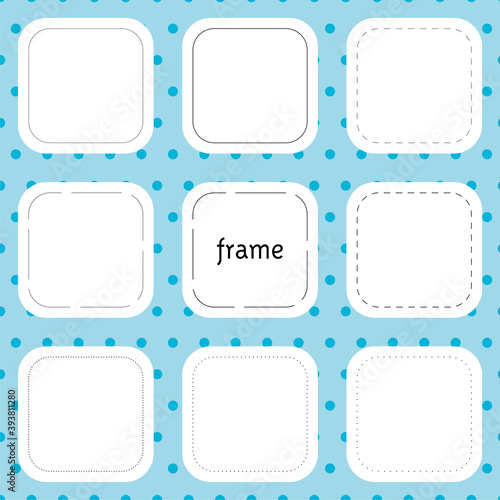 Frame border_square2