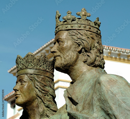 Reyes catolicos de Espana - monument from Isabel and Fernando