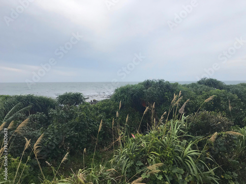 nature view of Shimen District near sea, New Taipei City, Taiwan photo