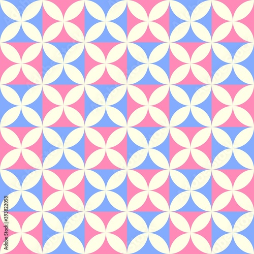 Seamless geometric abstract patterns. Vector illustration. Element, design.