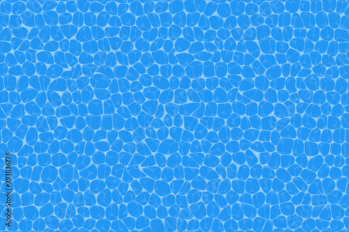 Water texture, with ripples. Background. Vector illustration.