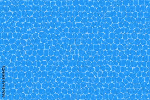 Water texture, with ripples. Background. Vector illustration.