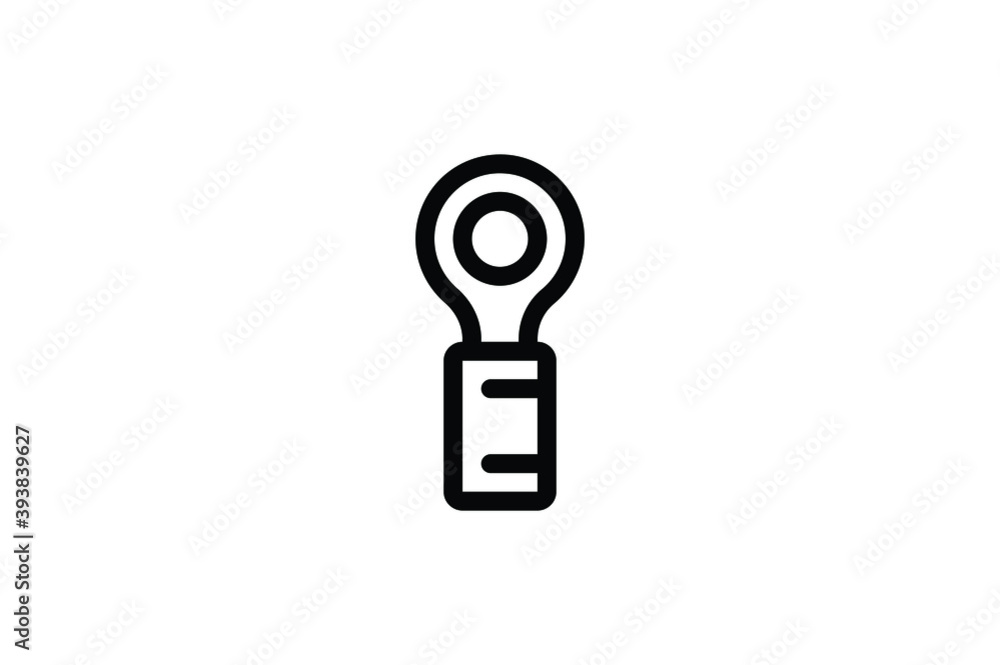 Electrician Element Icon - Clamp Electrician Element Icon - Clamp