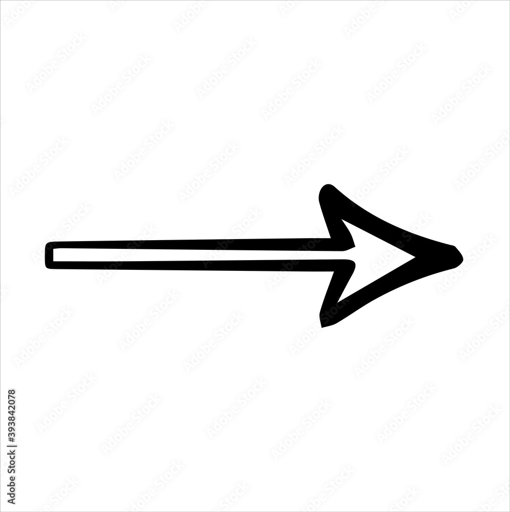 Fototapeta premium Vector Arrow