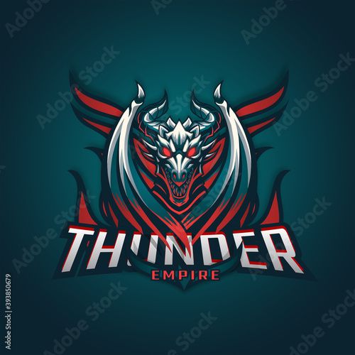 Esports Gaming Logo - Thunder Empire - Full Color