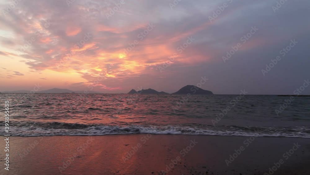Seaside town of Turgutreis and spectacular sunsets Seaside town of Turgutreis and spectacular sunsets