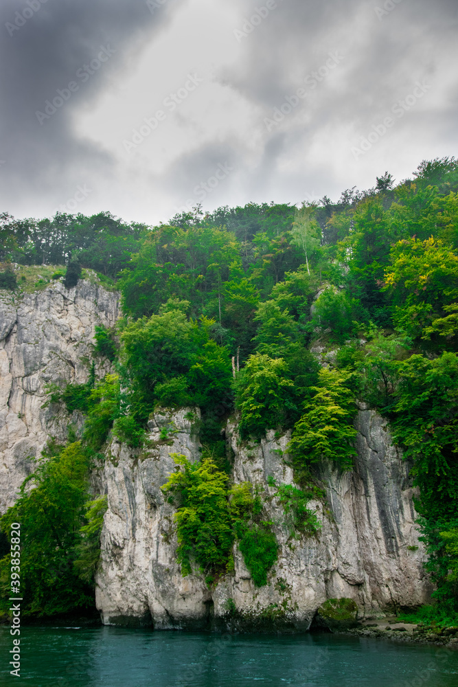 scenery at Danube Gorge (Weltenburg)