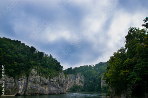 scenery at Danube Gorge (Weltenburg)