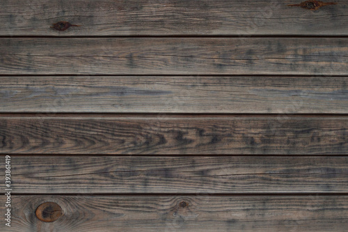 Dark wood texture background. Wood horizontal planks.