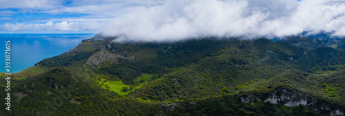 HOYAS o DOLINAS on Candina Mountain, Springtime, Encinar Cantábrico, Oak, Candina Mountain, Liendo, Liendo Valley, Montaña Oriental Costera, Cantabria, Spain, Europe