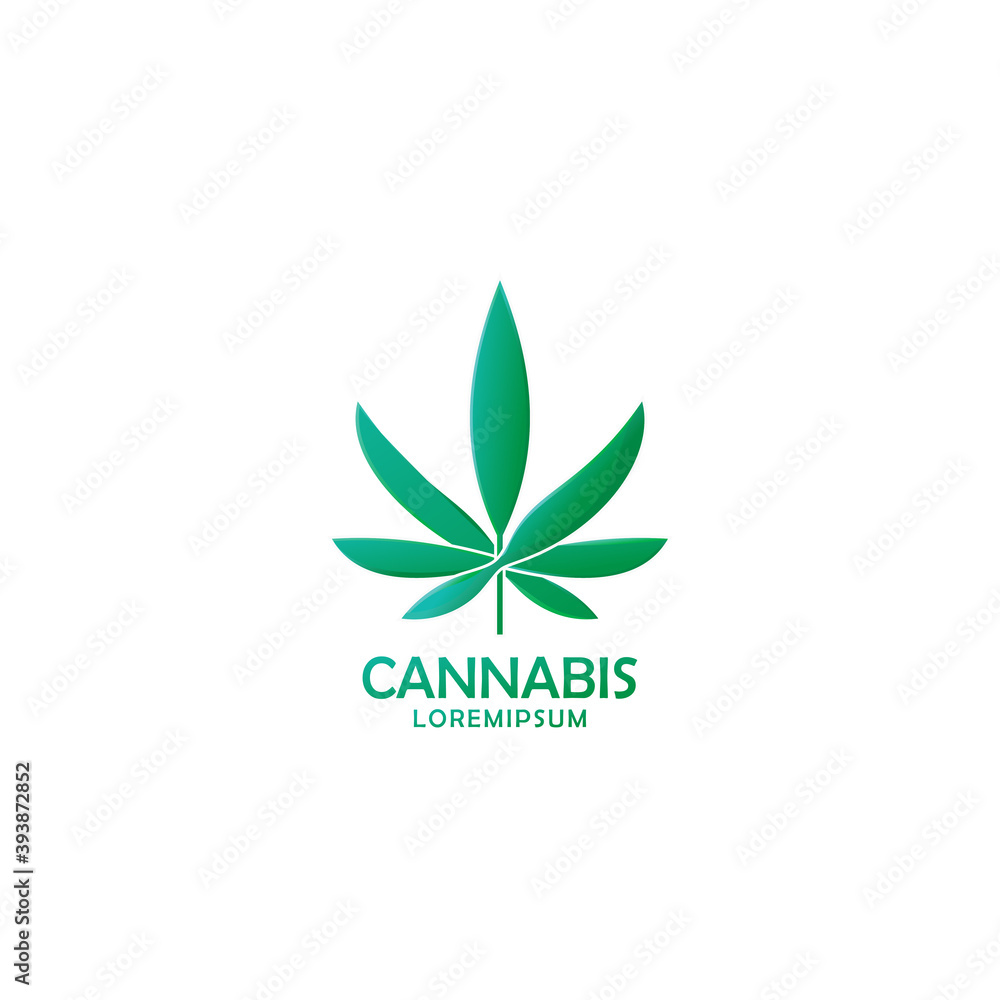 CBD Cannabis Marijuana Hemp Pot leaf logo Icon Design. Design inspiration CBD Cannabis Marijuana Hemp Pot leaf logo Icon Design. Design inspiration