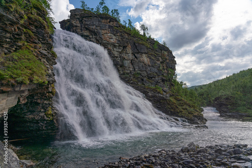 Rovijokkfossen  Skibotn  Skibotndalen  Troms  Norway