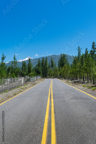 road in the mountains