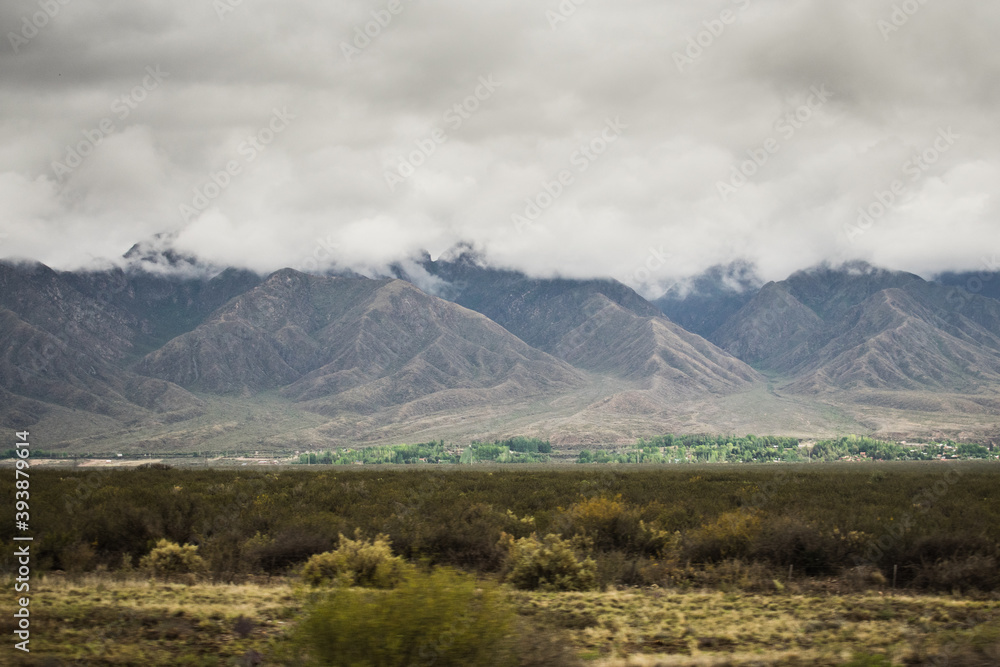 Fototapeta premium landscape with clouds