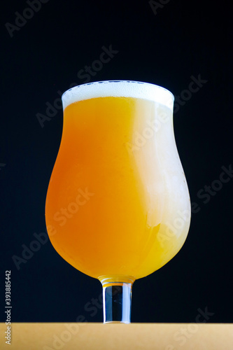 Платно Nice glass of hazy ipa - craft beer