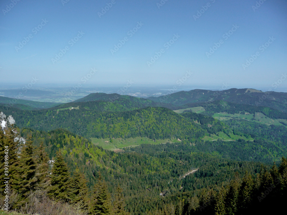 Brauneck Panorama trail, Bavaria, Germany