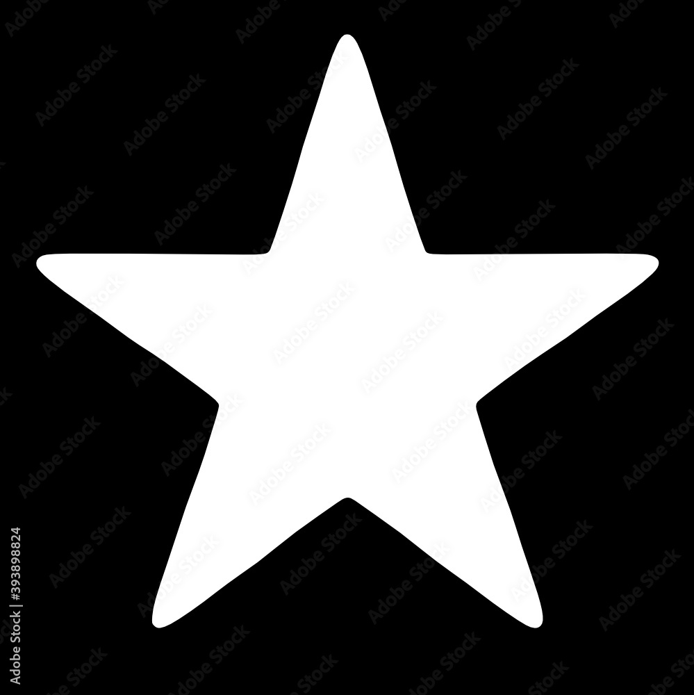 Abstract decorative five-pointed stars on a black background Abstract decorative five-pointed stars on a black background