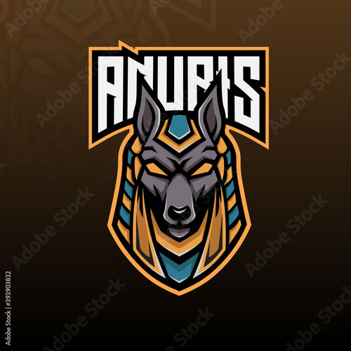 anubis mascot esport logo team