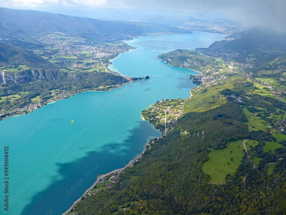 Lake Annecy in the French Alps	