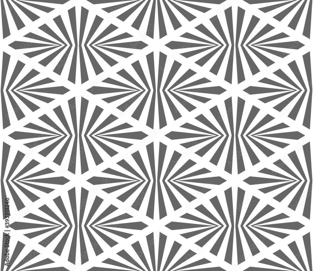Vector geometric seamless pattern. Modern geometric background. Lattice with rhombuses.
