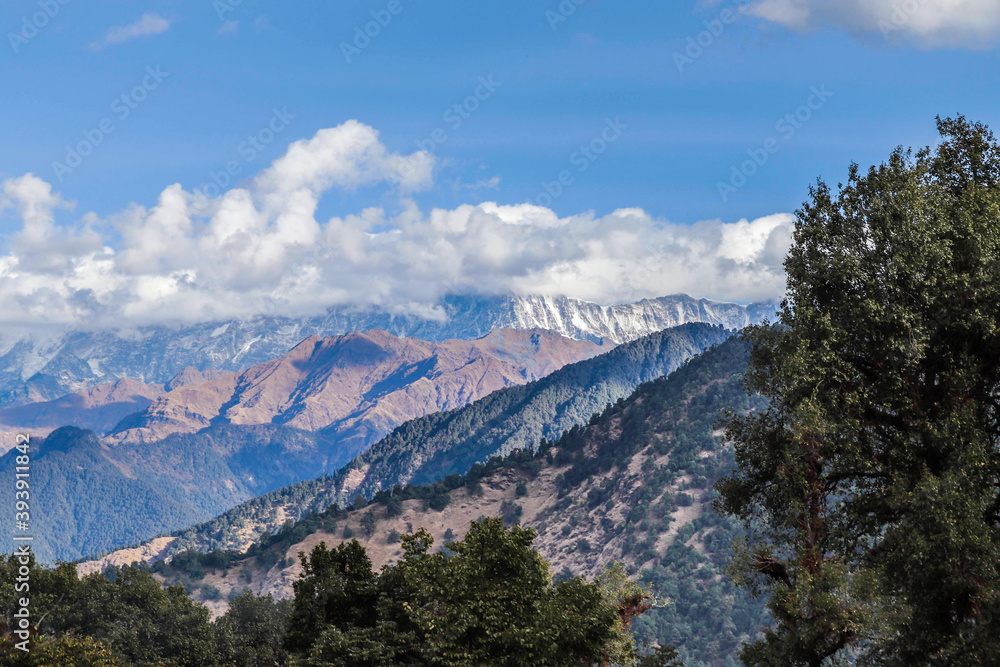 Chopta Uttarakhand on top of the mountains india