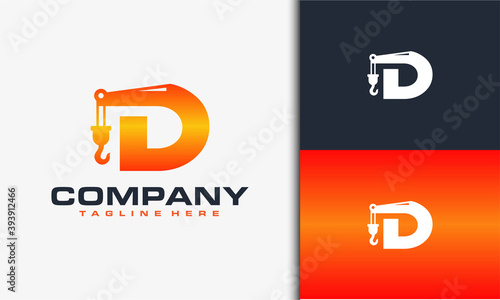 initial D crane logo