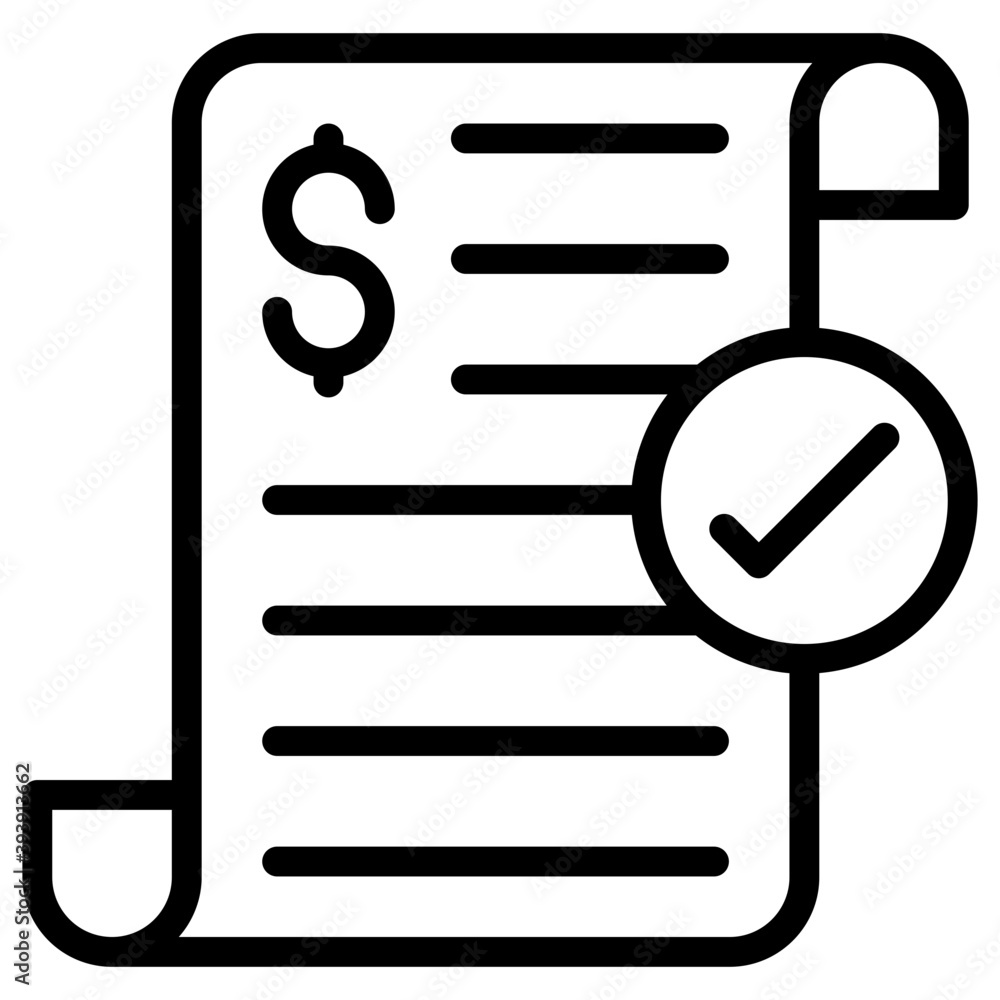 Shopping Invoice Vector Shopping Invoice Vector