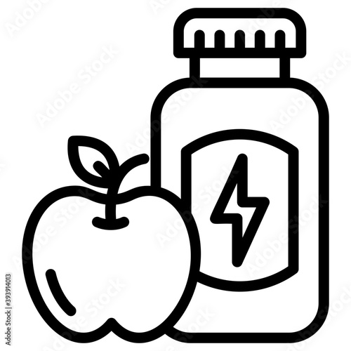Food Supplement Vector 