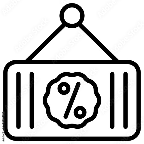 Shopping Discount Label 