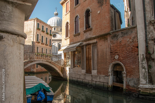 Fotografie, Obraz City of Venice, Church of Santa Maria dei Miracoli, Italy