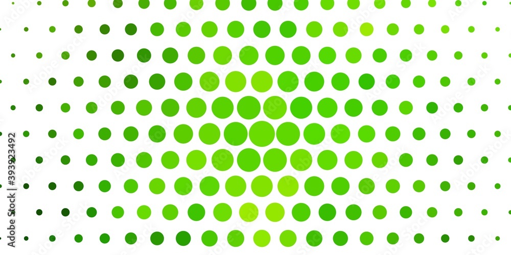 Light Green, Yellow vector background with circles. Light Green, Yellow vector background with circles.