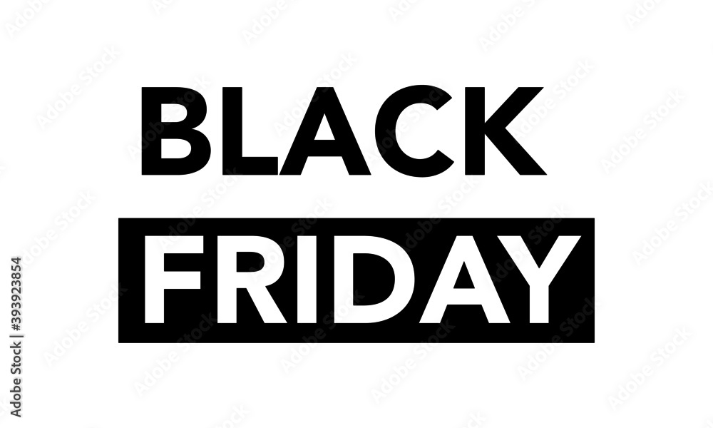 Black Friday text design, Typography for print or use as poster, card, flyer or T Shirt Black Friday text design, Typography for print or use as poster, card, flyer or T Shirt
