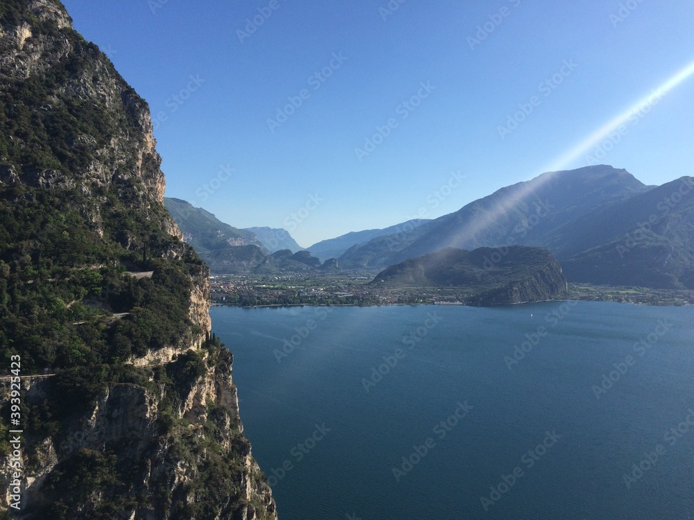 Fototapeta premium Lago di garda -ponale view
