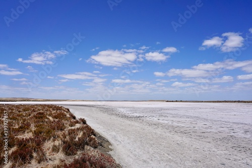 dry lake in australia